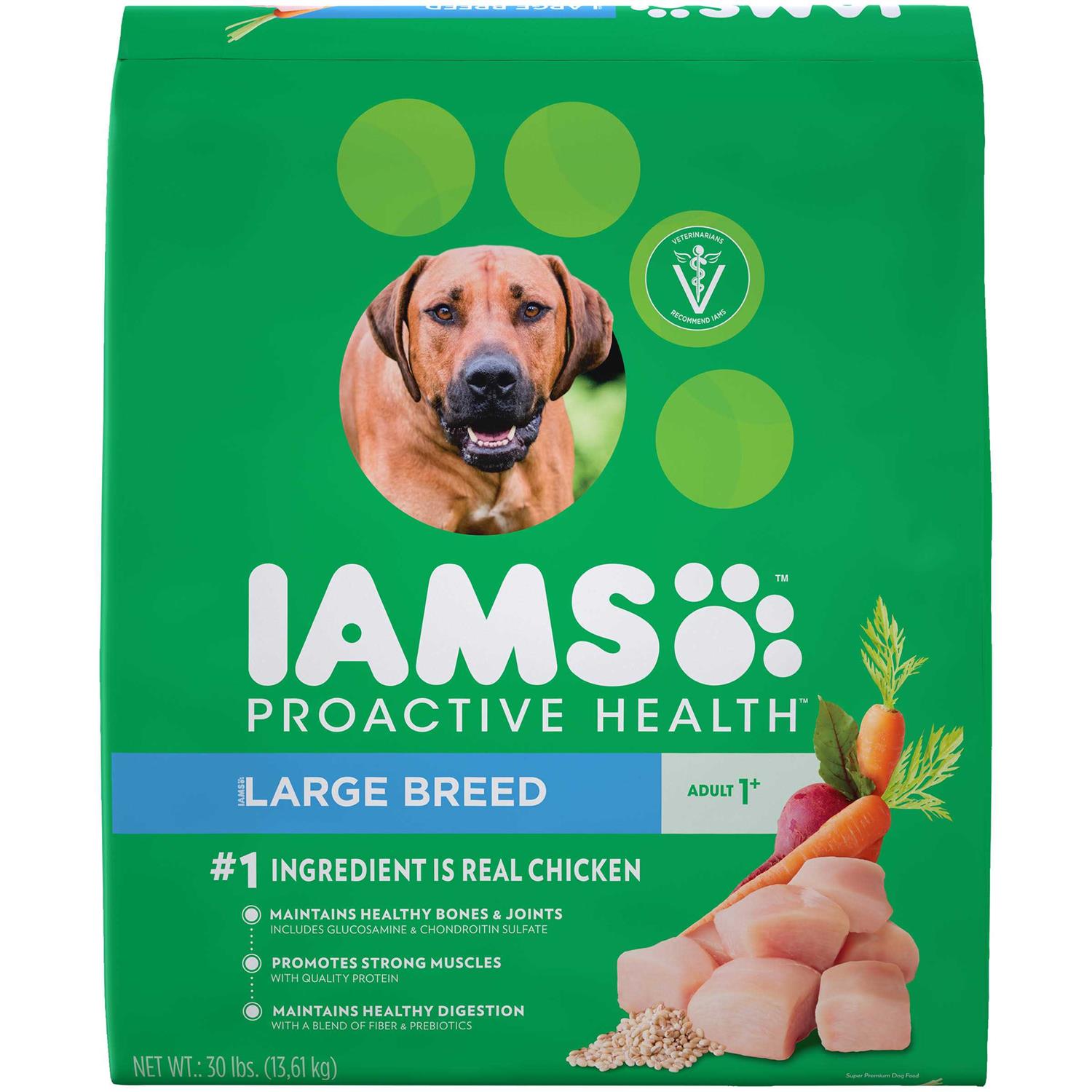 Iams Adult ProActive Health Minichunks Chicken Dry Dog Food - Healthber