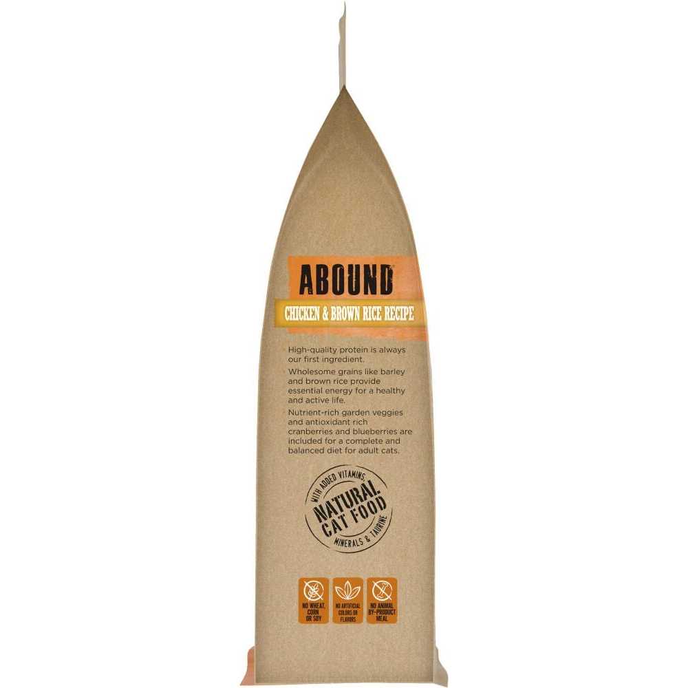 Abound Brown Rice Cat Food - Healthber