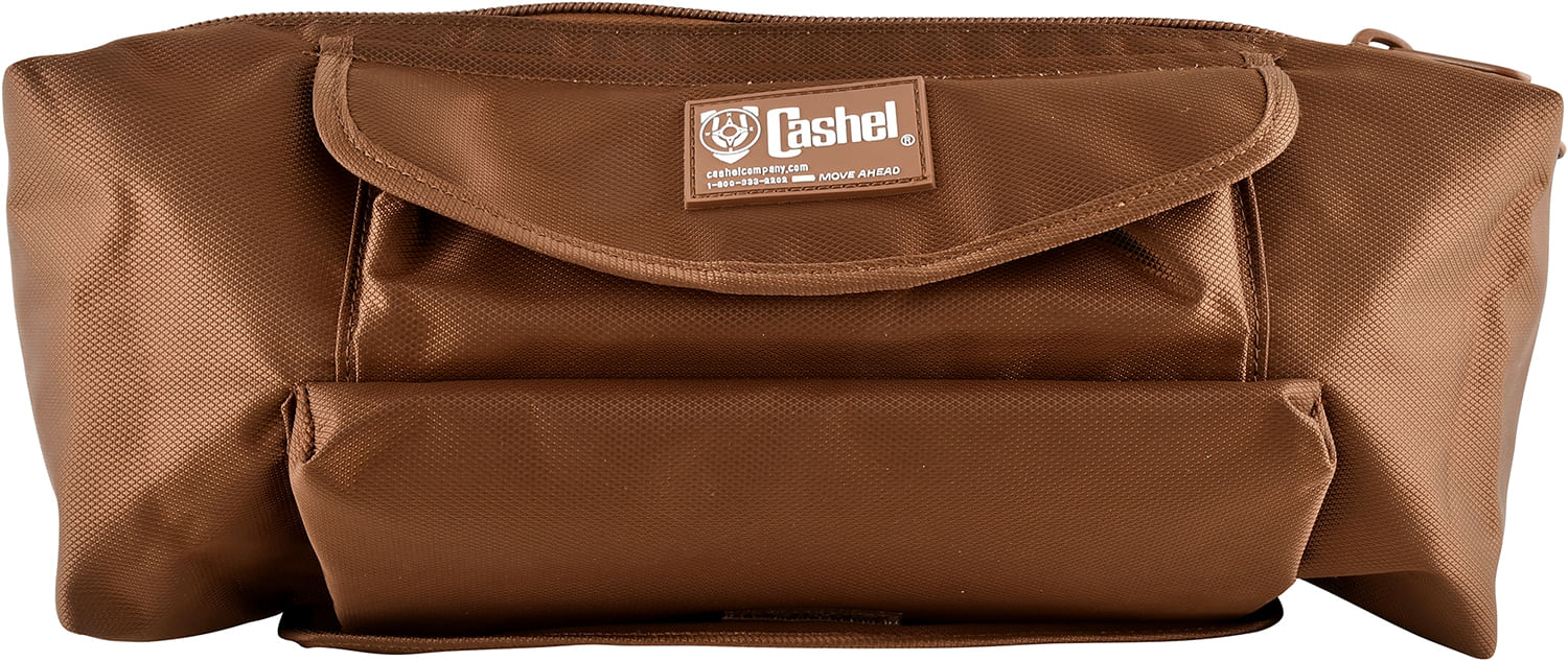 Cashel Cantle Saddle Bag, Brown - Healthber
