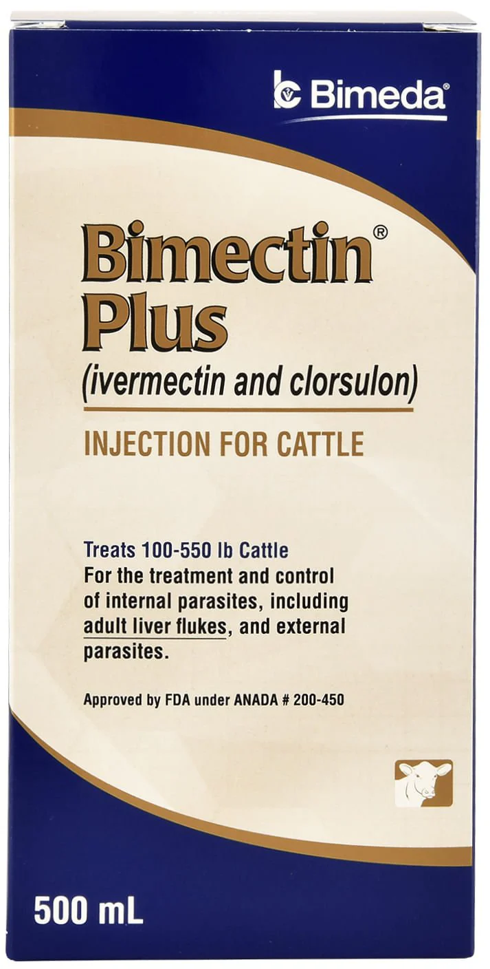 Bimectin Plus Injectable Cattle Wormer - Healthber