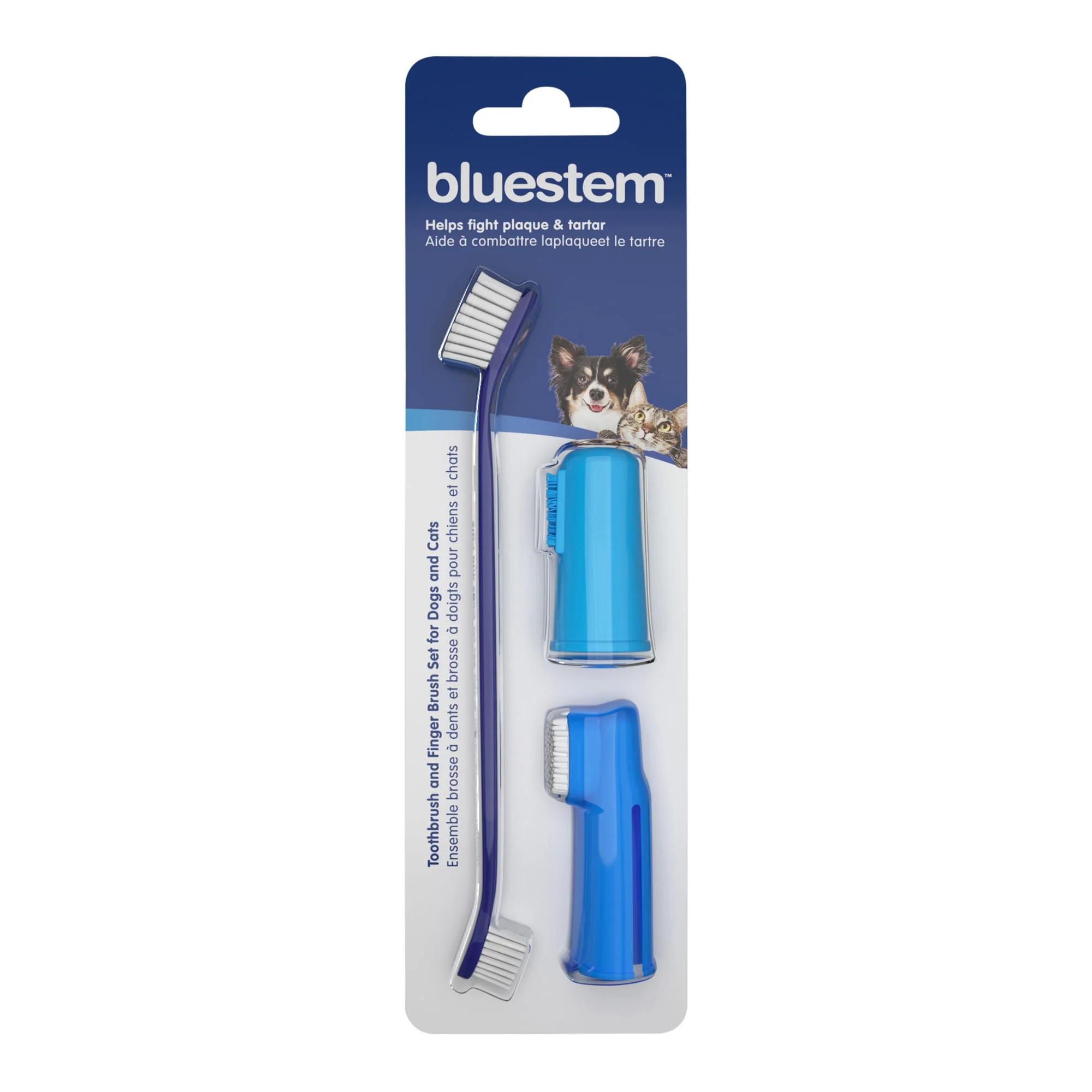 bluestem Toothbrush/Finger Brush Kit - Healthber