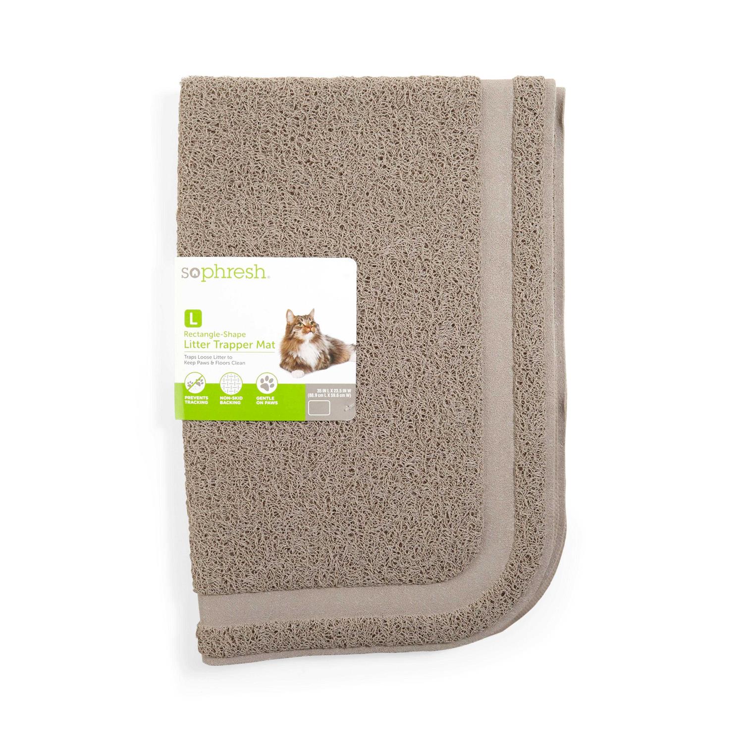So Phresh Rectangle Shape Cat Litter Trapper Mat - Healthber