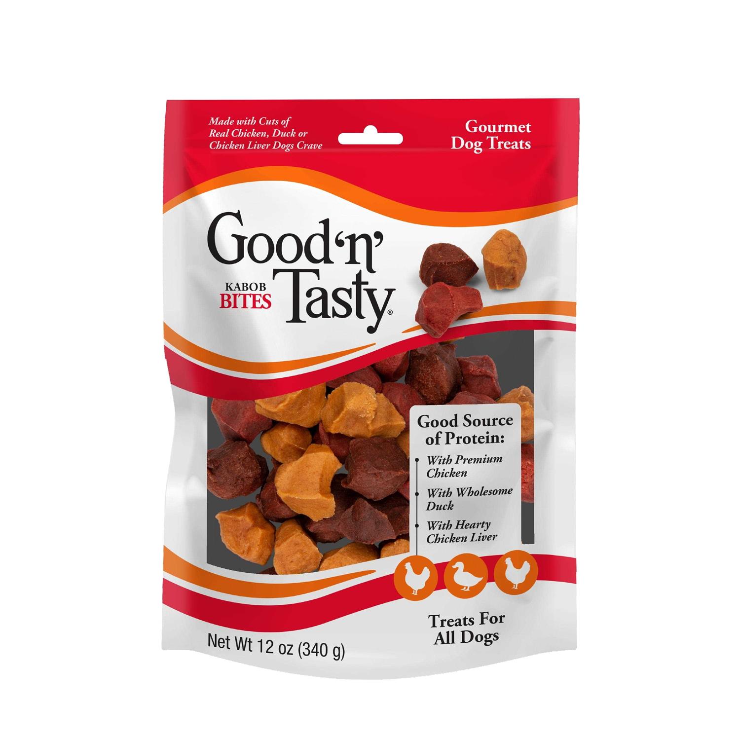 Good ‘n’ Tasty Kabob Bites Dog Treats - Healthber