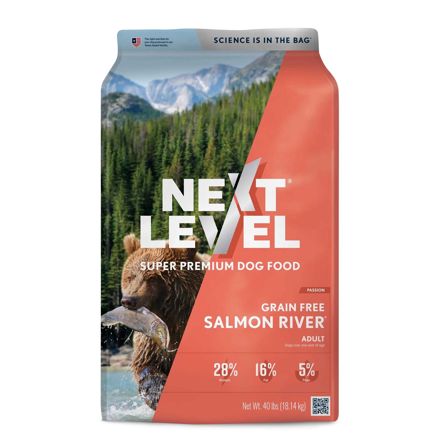 Next Level Grain Free Salmon River - Healthber