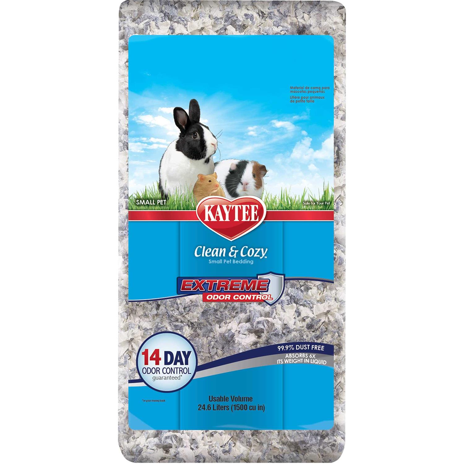 Kaytee Clean Cozy Small Pet Bedding Extreme Odor Control - Healthber