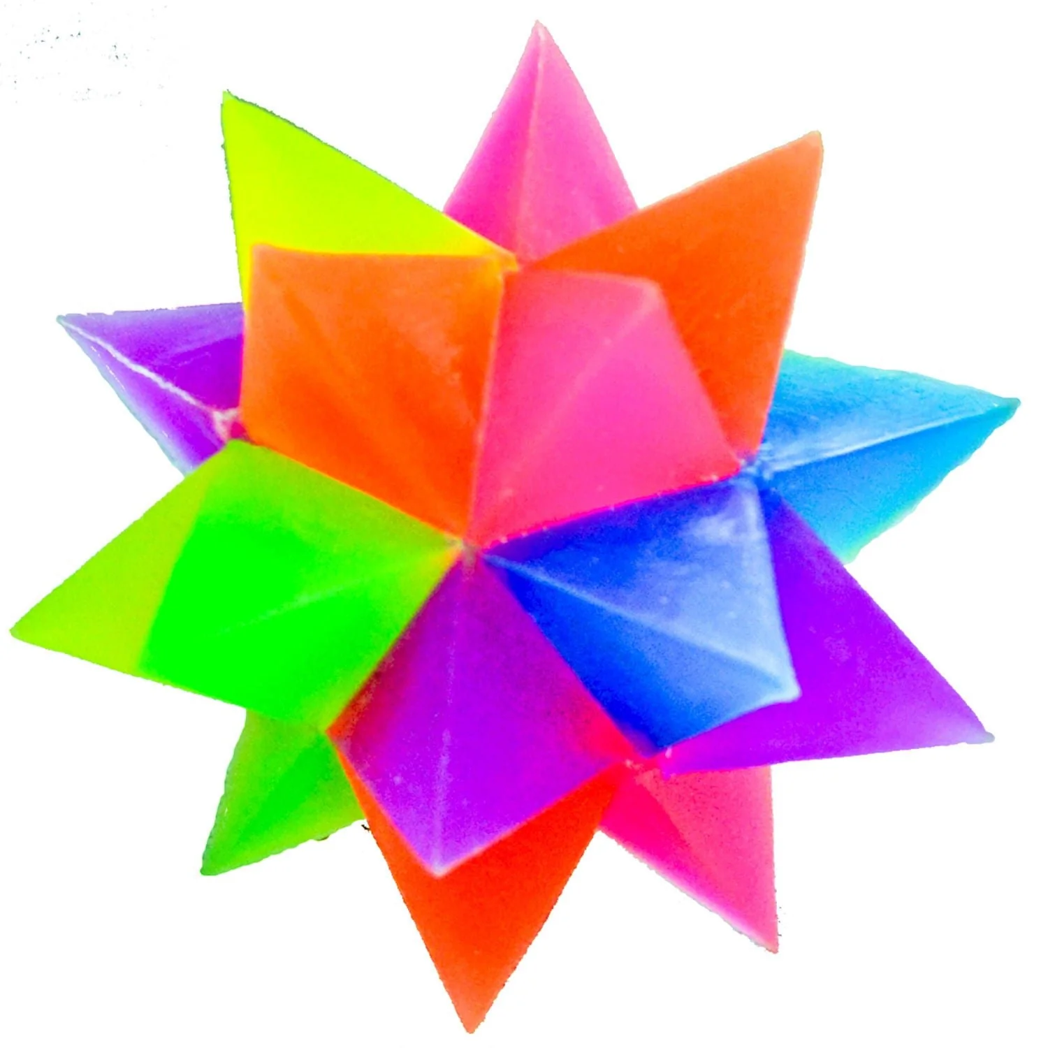 Blinking Light Star Floating Ball Dog Toy - Healthber