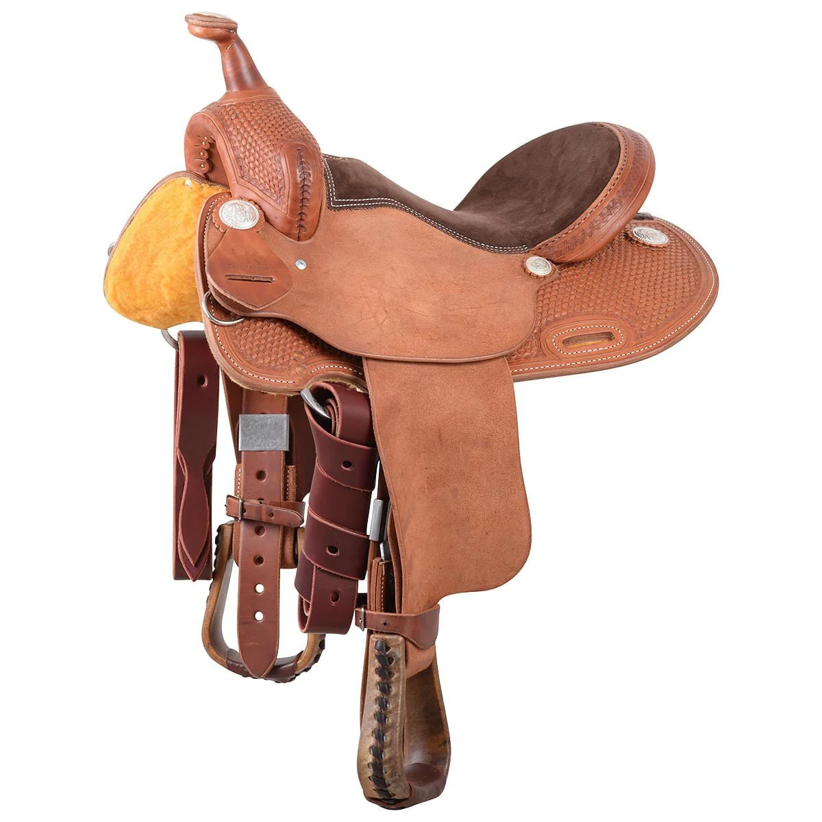 Cashel Cowboy Kid's Barrel Saddle - Healthber