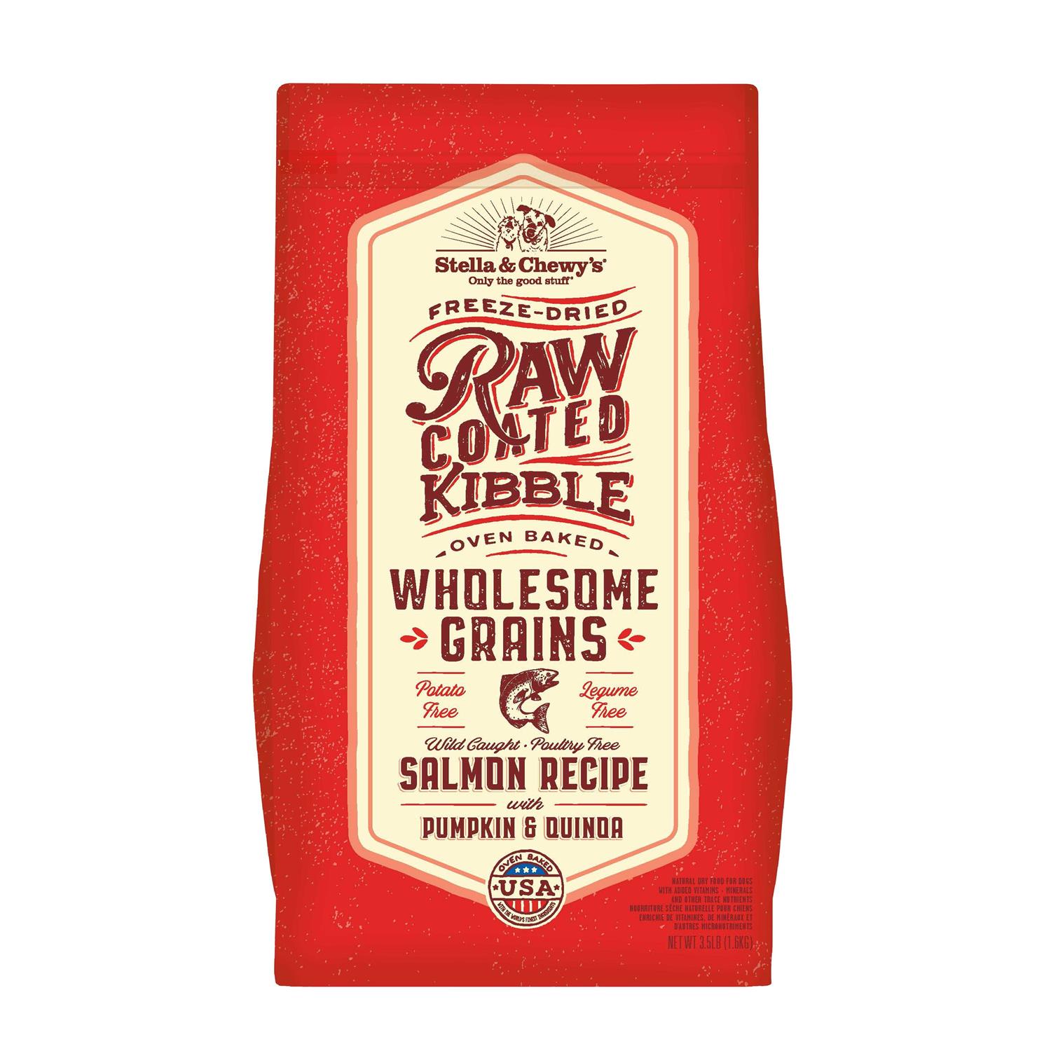 Stella & Chewy’s Raw Coated Kibble Recipe with Wholesome Grains Dog - Healthber