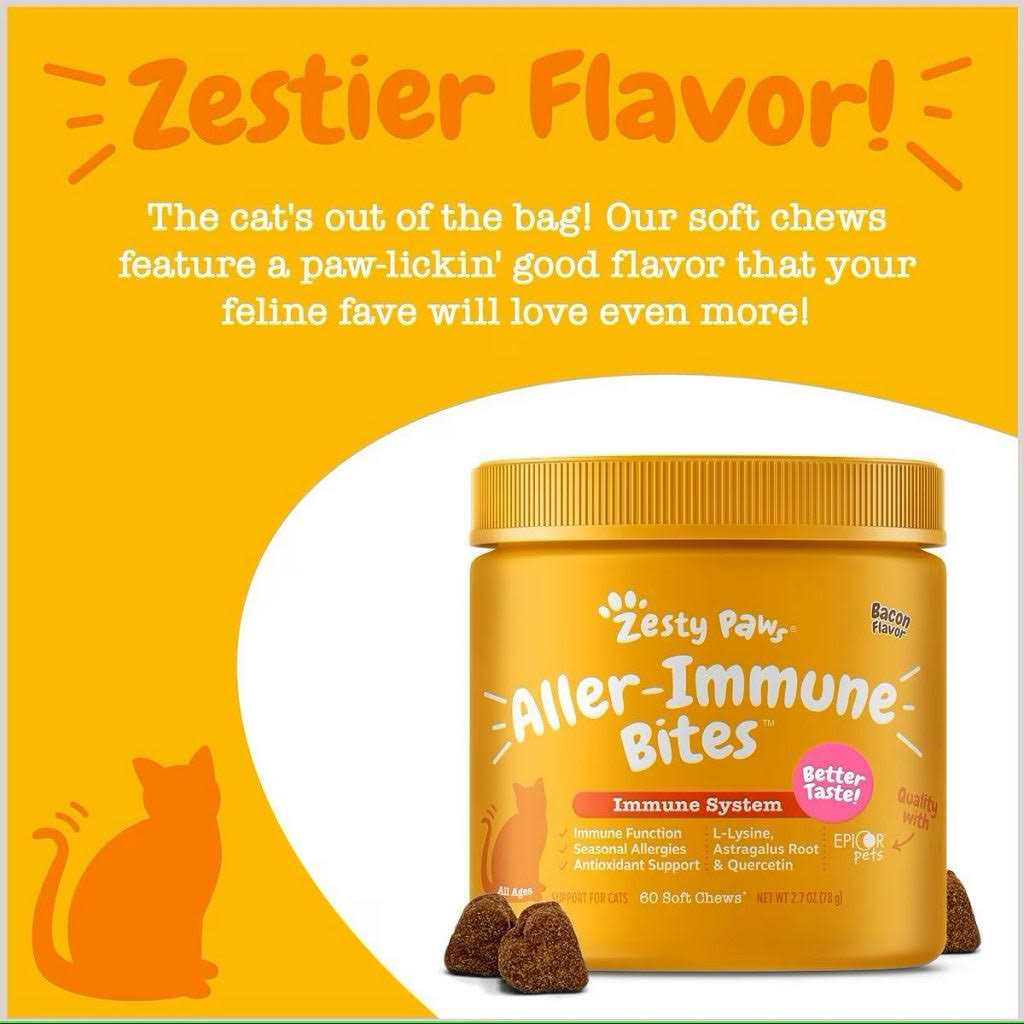 Zesty Paws Aller-Immune Bites for Cats - Healthber
