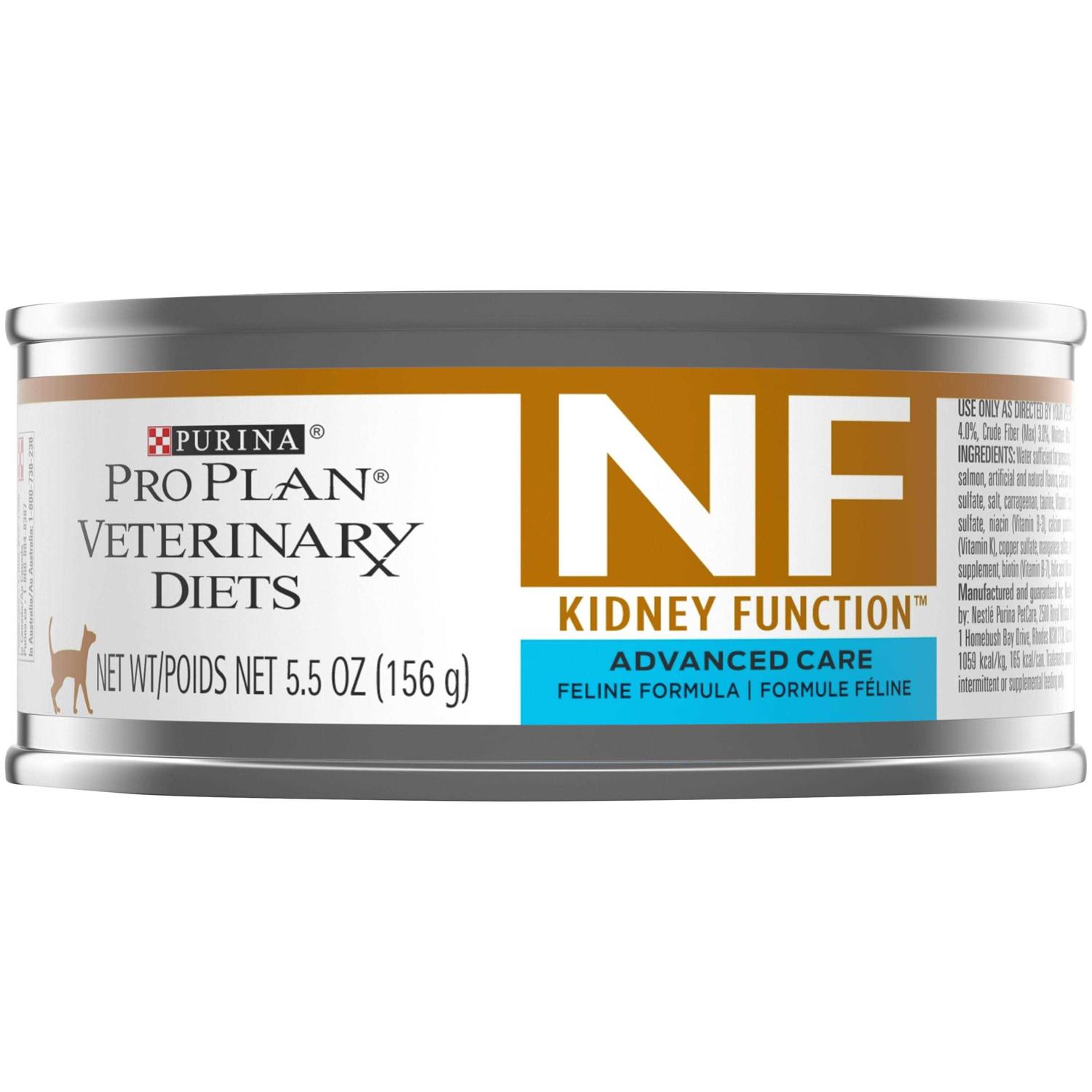 Purina Pro Plan Veterinary Diets NF Kidney Function Advanced Care Feline Formula Adult Wet Cat Food - Healthber