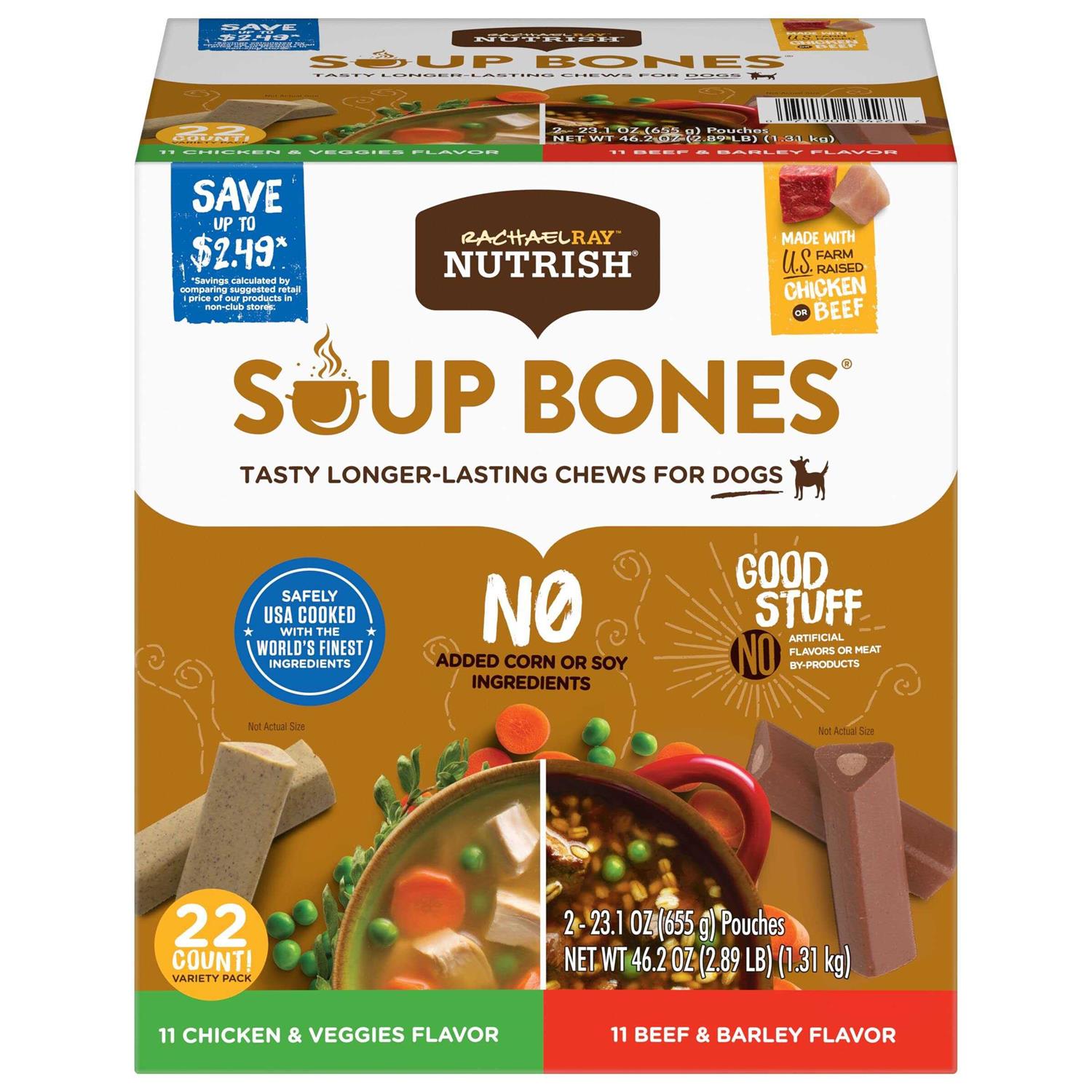 Rachael Ray Nutrish Soup Bones Variety Pack - Healthber