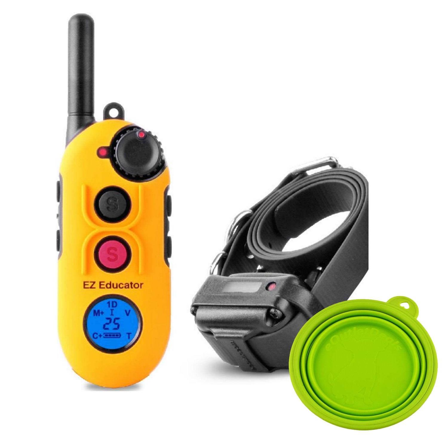 Educator EZ-900 Easy 1/2 Mile E-Collar Remote Dog Training Collar with Vibration - Healthber
