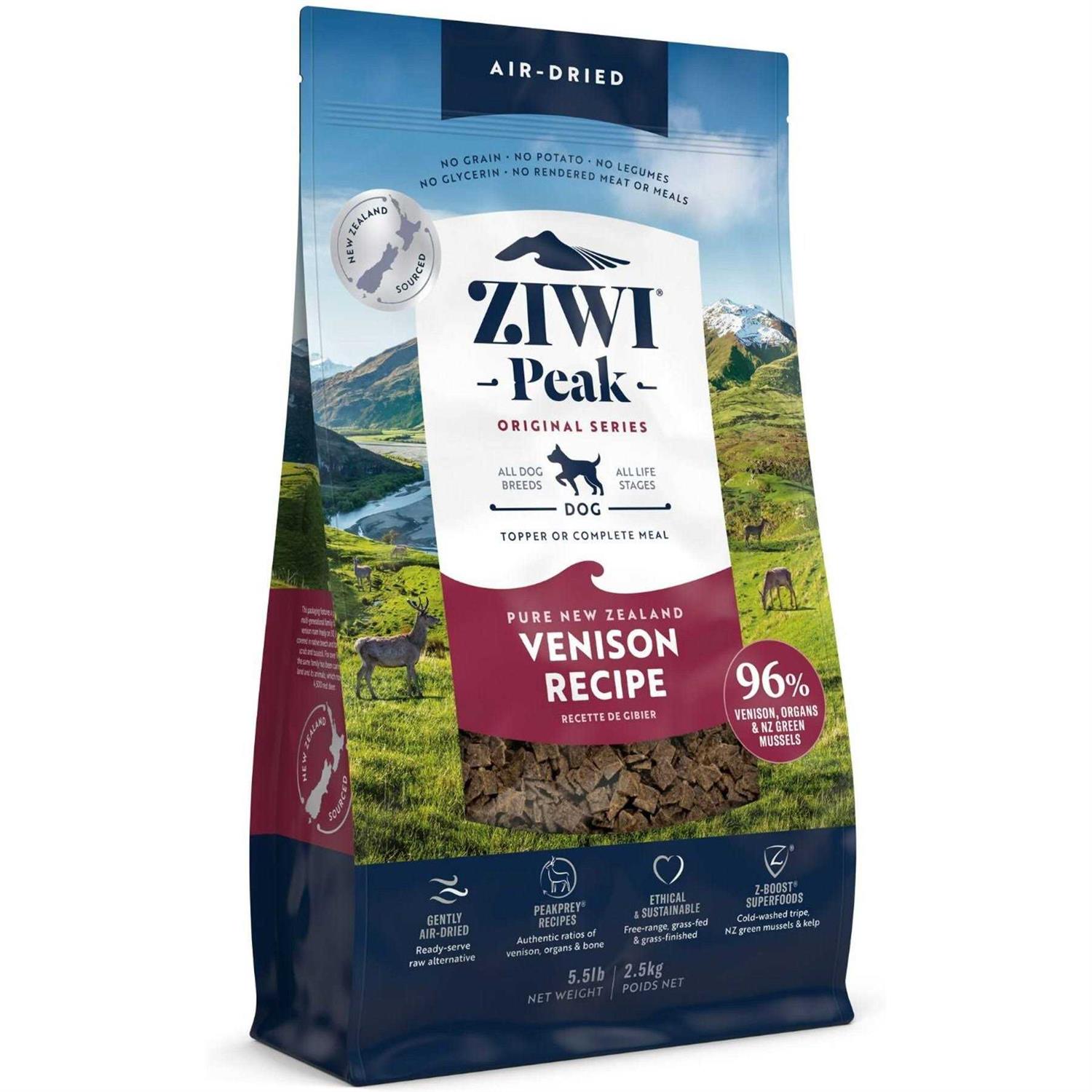 Ziwi Peak Air-Dried Dog Food Venison - Healthber