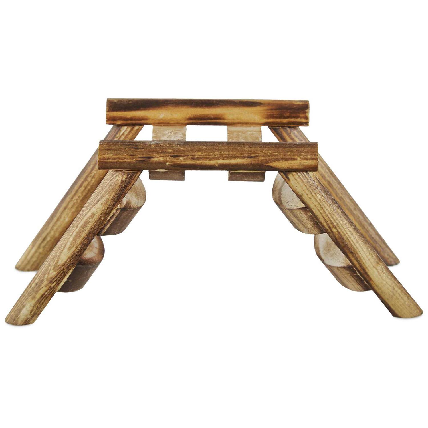 You & Me Small Pet Wood Ladder - Healthber