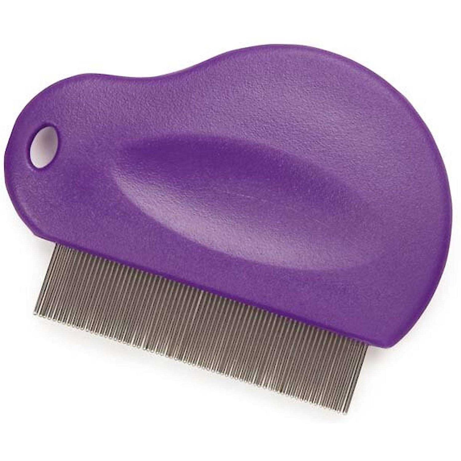 Master Grooming Tools Contoured Grip Flea Comb - Healthber