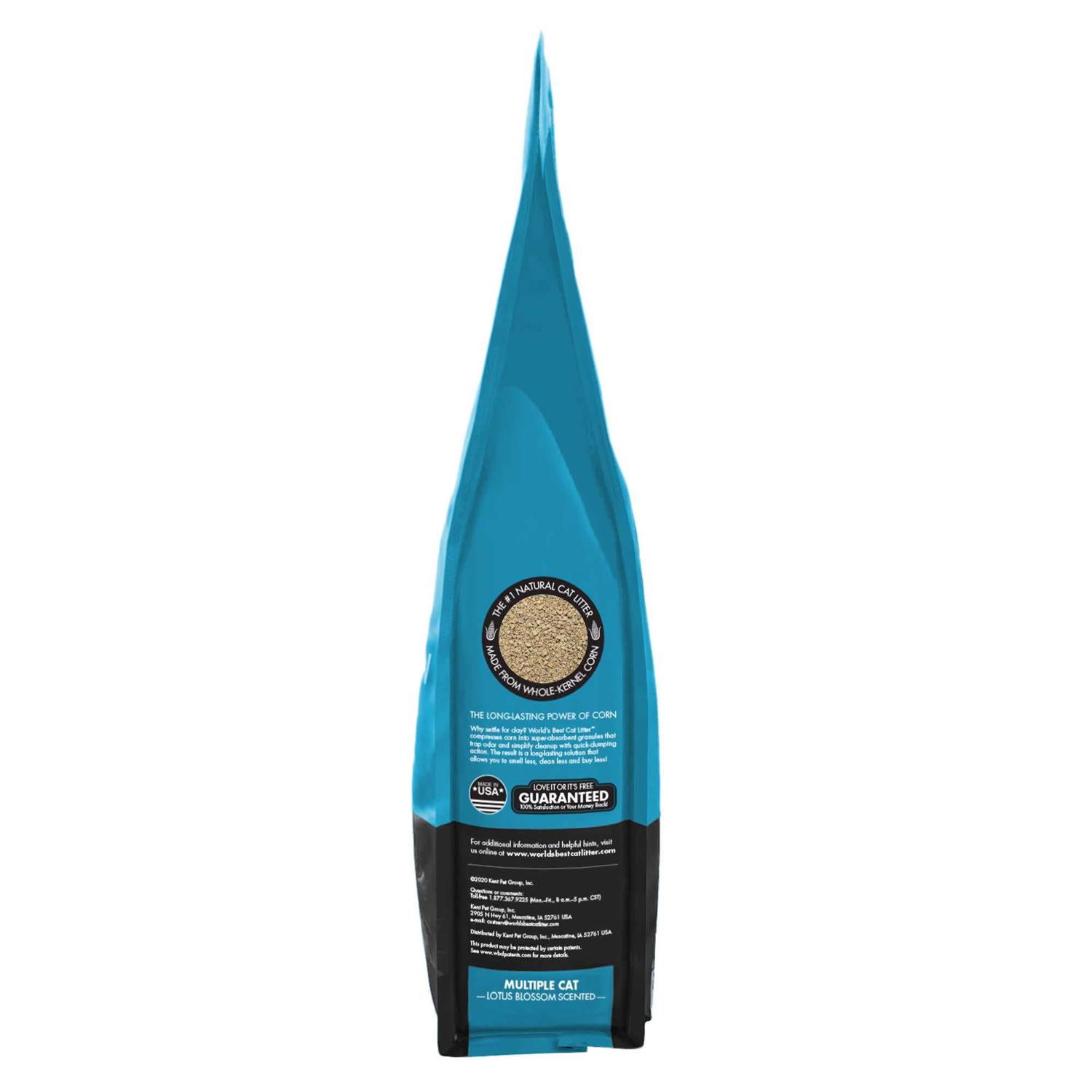 World’s Best Cat Litter Multiple Cat Lotus Blossom Scented - Healthber