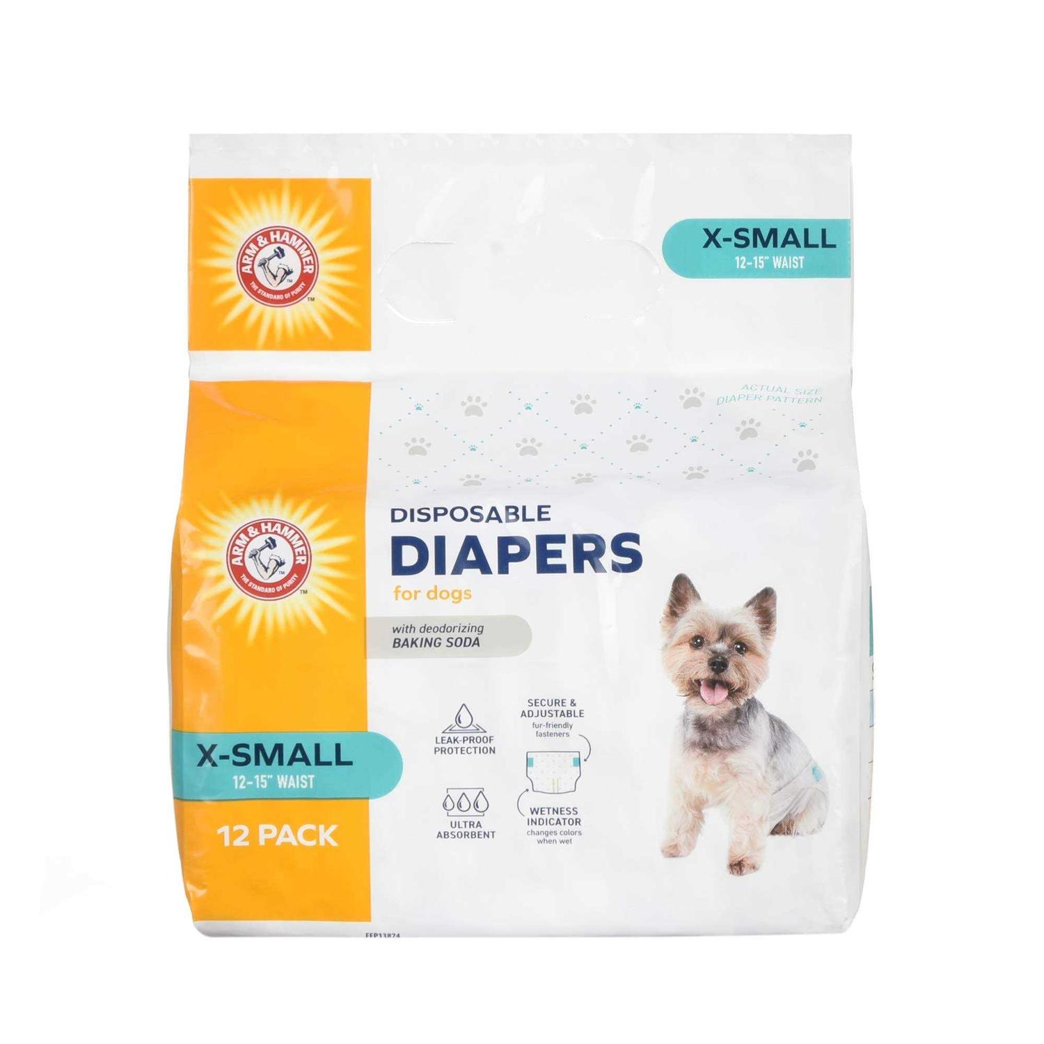 Arm & Hammer Disposable Dog Diapers - Healthber