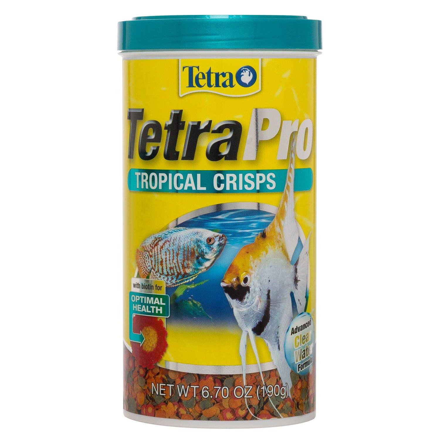 Tetra TetraPro Tropical Crisps Fish Food - Healthber