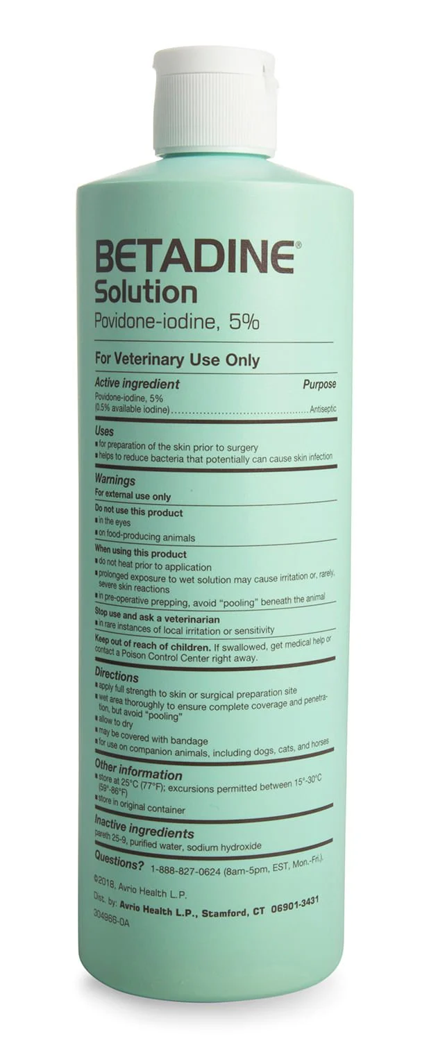 Betadine Solution (Povidone Iodine) - Healthber