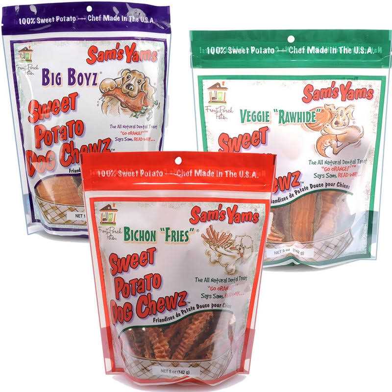 Sam’s Yams Sweet Potato Dog Treats - Healthber