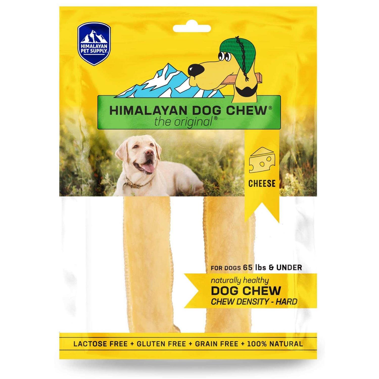 Himalayan Dog Chew Original Yak Cheese Dog Chews, 100% Natural, Long Lasting, Gluten Free, Healthy & Safe Dog Treats, Lactose & Grain Free, Protein - Healthber
