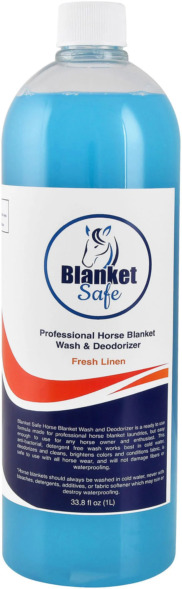 Blanket Safe Professional Horse Blanket Wash & Deodorizer, 32 oz - Healthber
