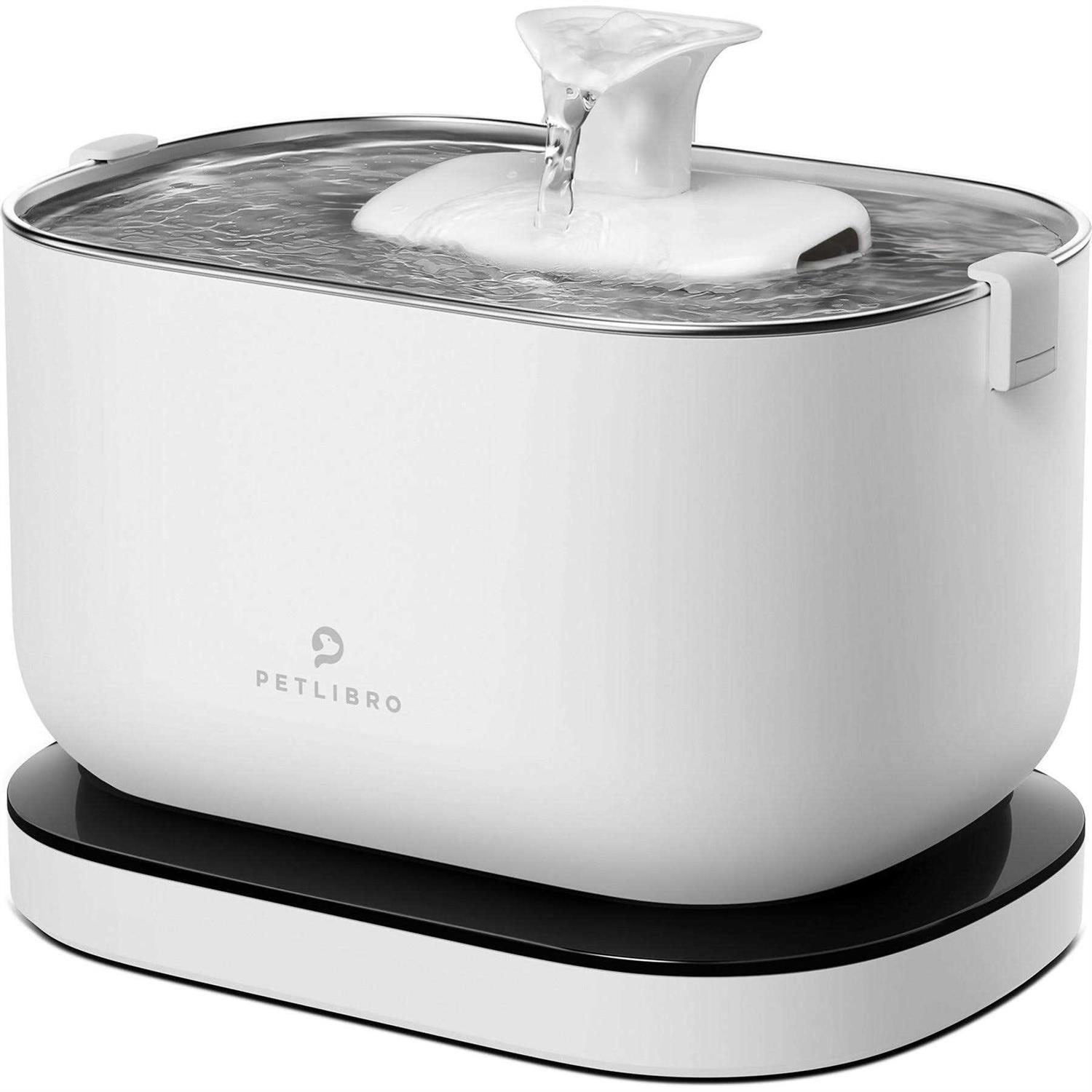 Petlibro Dockstream Battery Operated Cat Water Fountain - Healthber