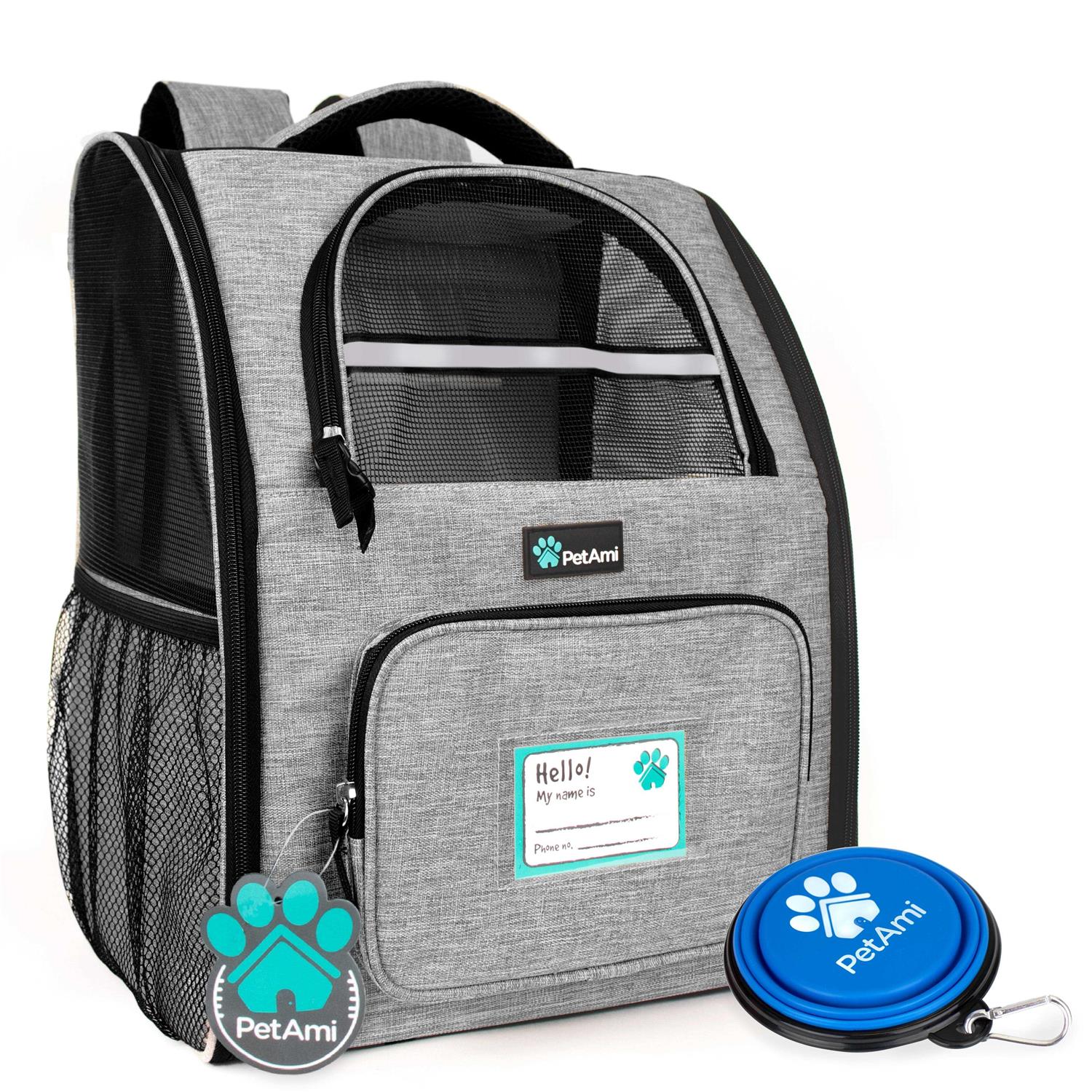 Petami Deluxe Pet Carrier Backpack for Small Cats and Dogs - Healthber