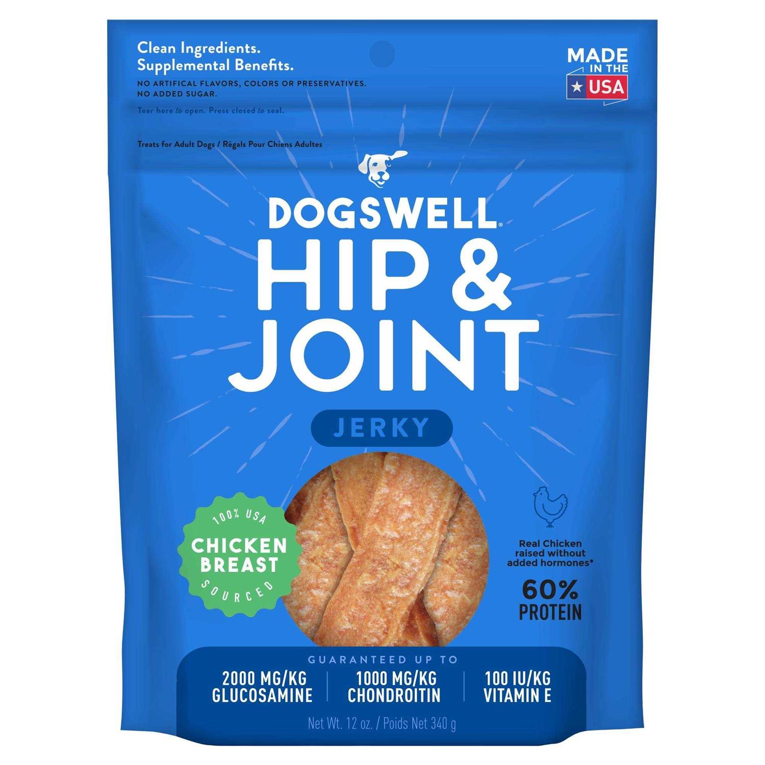 Dogswell Dog Hip & Joint Jerky Chicken - Healthber