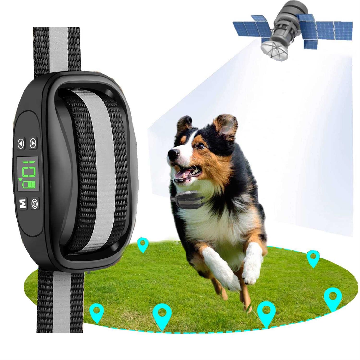 Bhcey Gps Wireless Dog Fence Electric Dog Fence Pet Containment System - Healthber