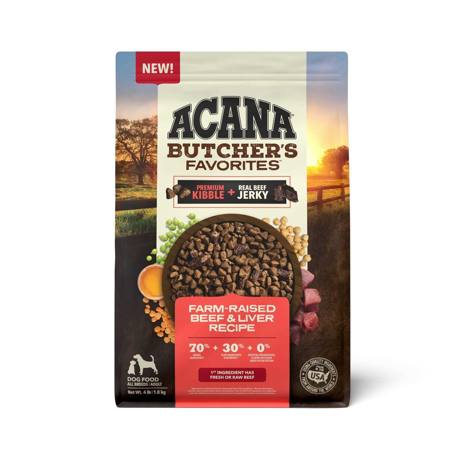 Acana Butcher’s Favorites Liver Dry Dog Food - Healthber