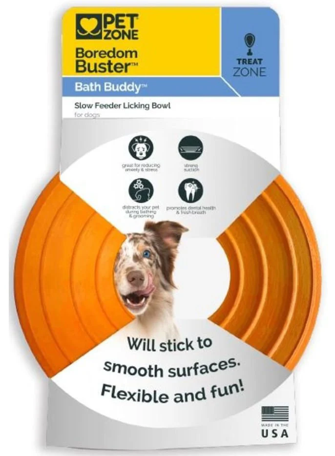 Boredom Busterz Bath Buddy - Suction Cup Pet Bathing Assistant Tool - Healthber