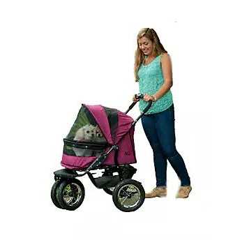 Pet Gear Double No-Zip Pet Stroller - Healthber