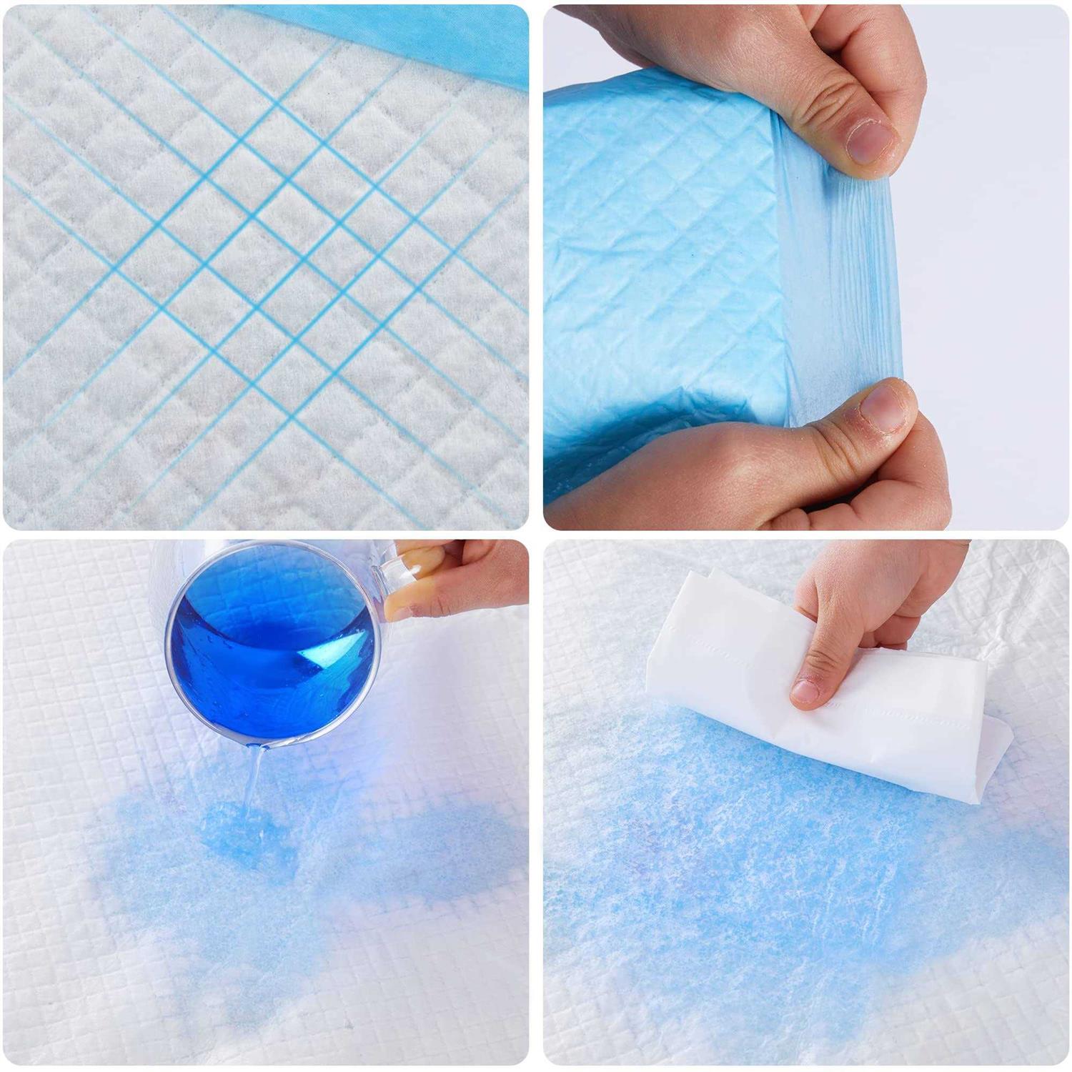 BESTLE Large Pet Training and Puppy Pads Pee Pads for Dogs Super Absorbent & Leak-Proof - Healthber