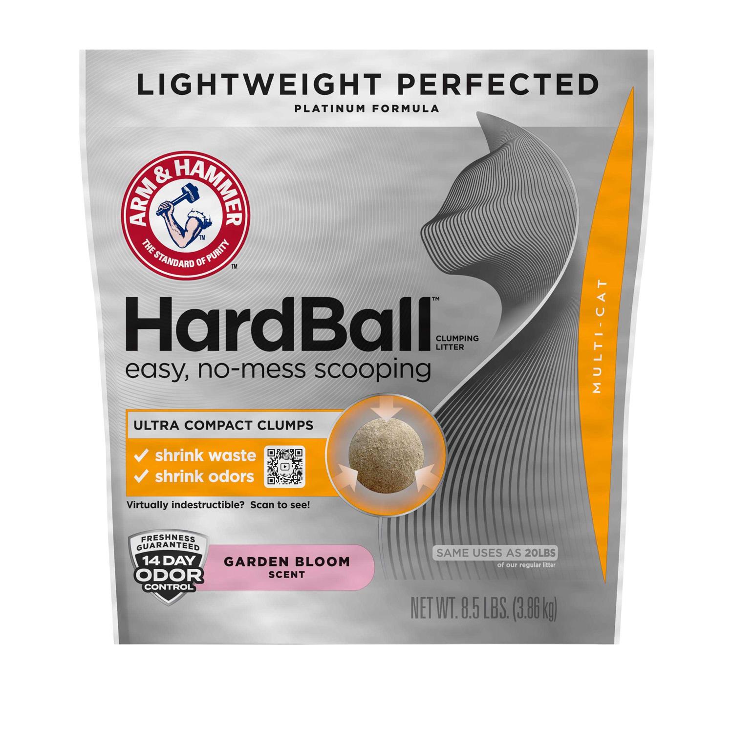 Arm & Hammer Hardball Clumping Cat Litter Lightweight - Healthber