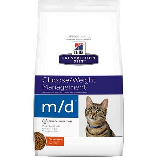 Prescription Diet m/d Glucose/Weight Management Cat Dry Food - Healthber