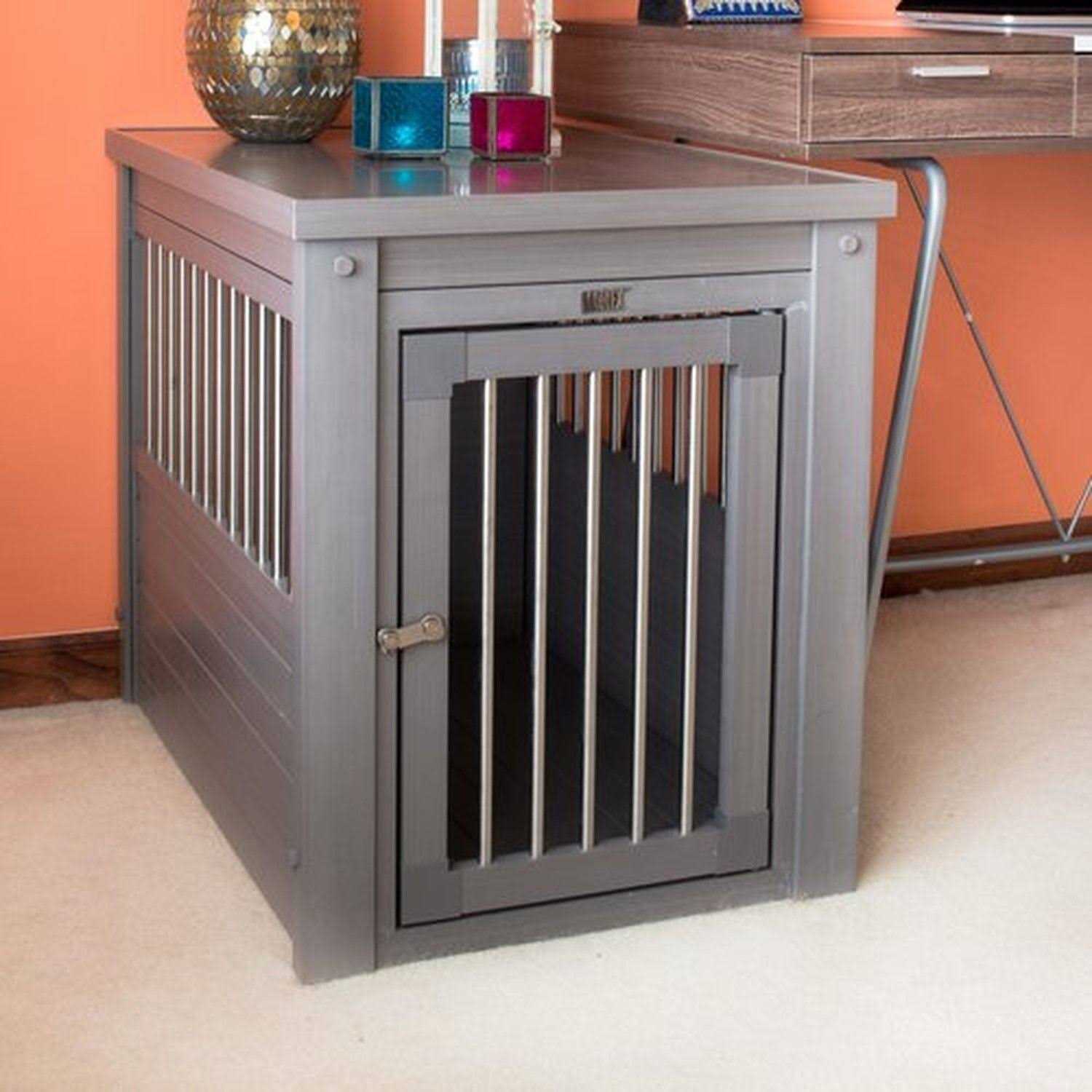 New Age Pet ecoFLEX Dog Crate End Table - Healthber