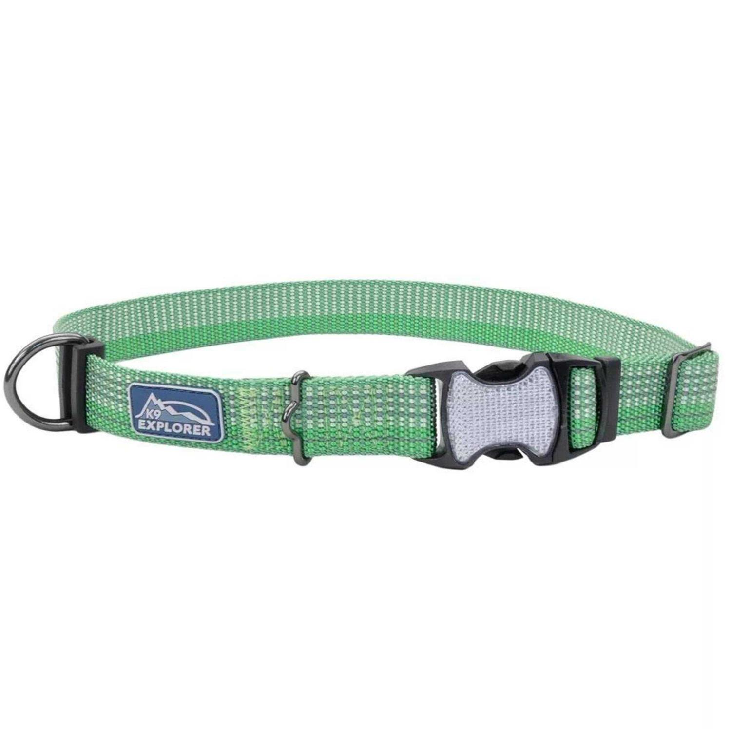 K9 Explorer Brights Reflective Adjustable Dog Collar - Healthber
