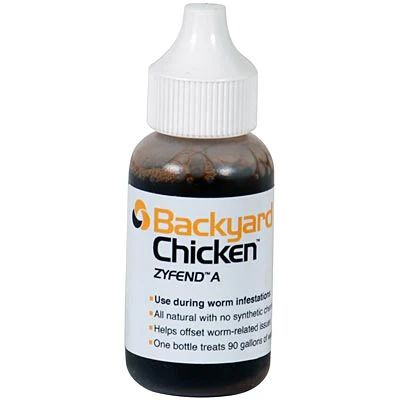 Backyard Chicken Zyfend A Chicken Dewormer, 30 mL - Healthber