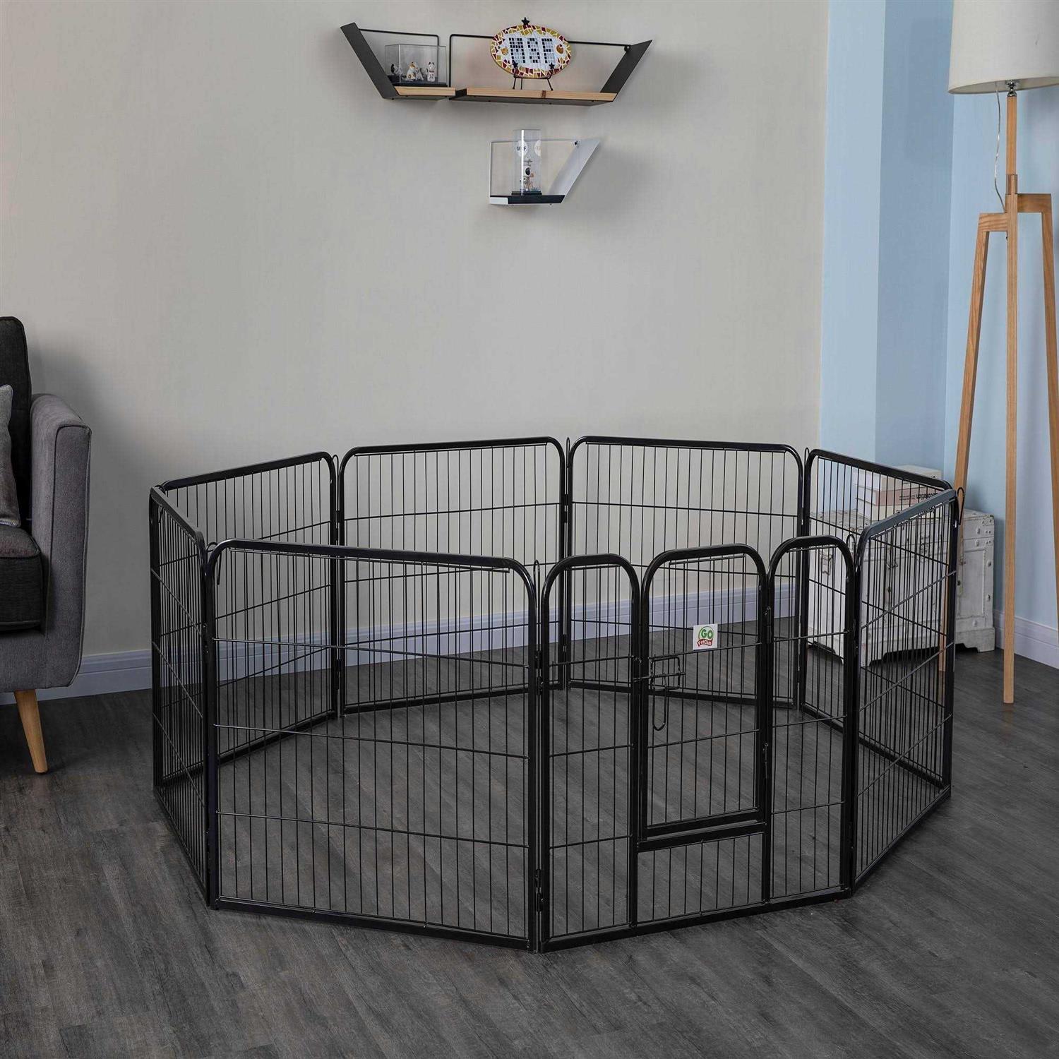 Go Pet Club Heavy Duty Pet Play and Exercise Pen - Healthber