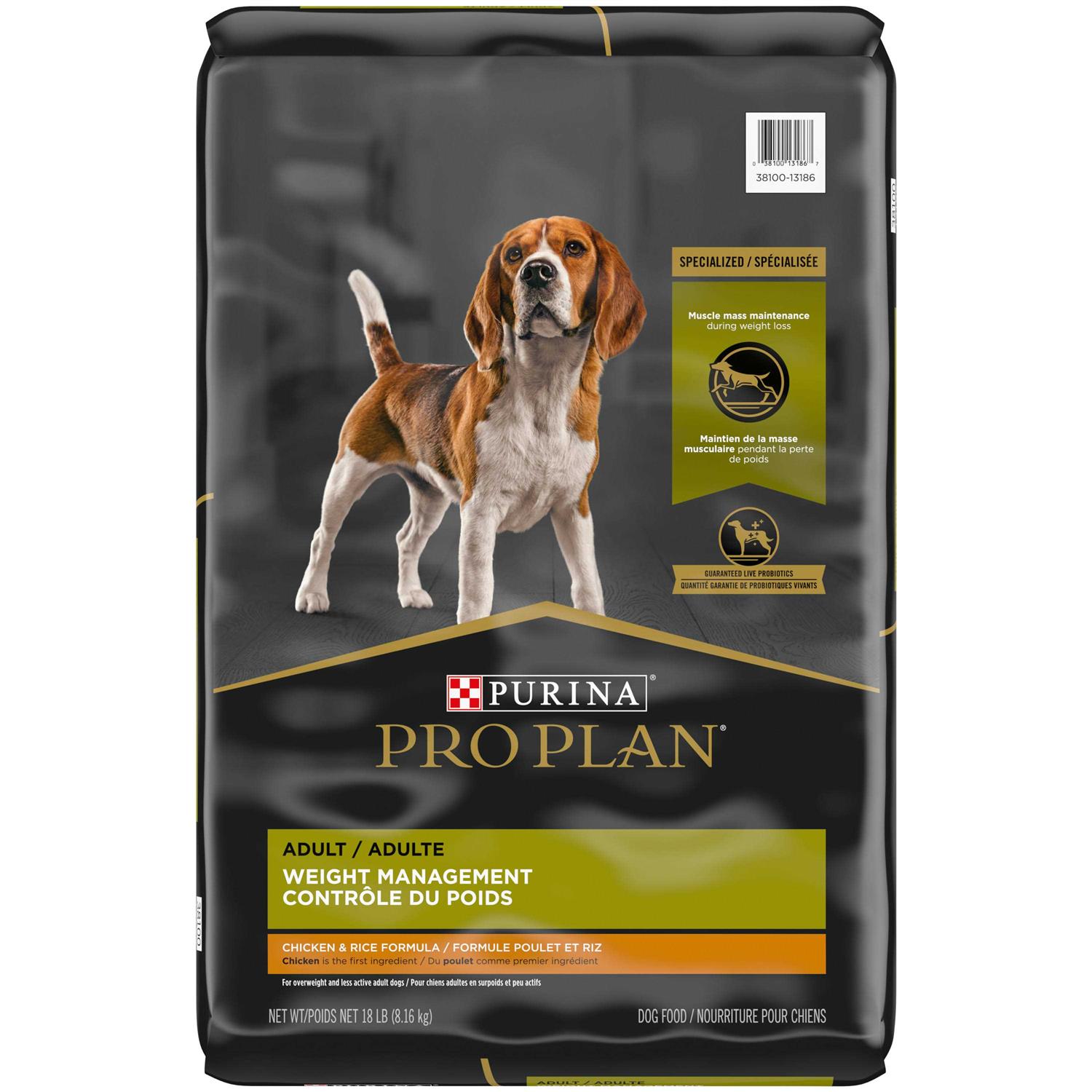 Purina Pro Plan Adult Weight Management Formula Dry Dog Food - Healthber