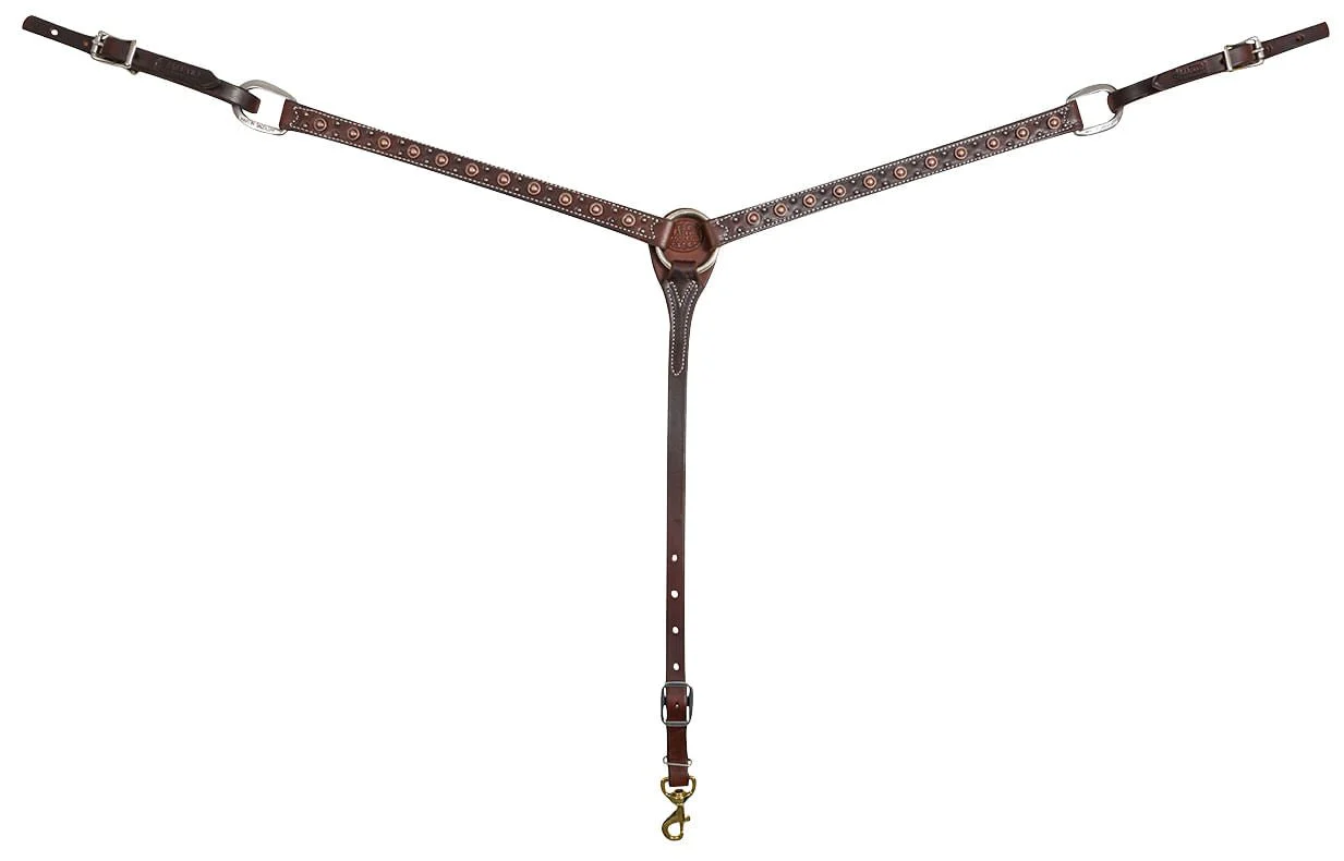 Classic Equine Copper Dot Breast Collar - Healthber