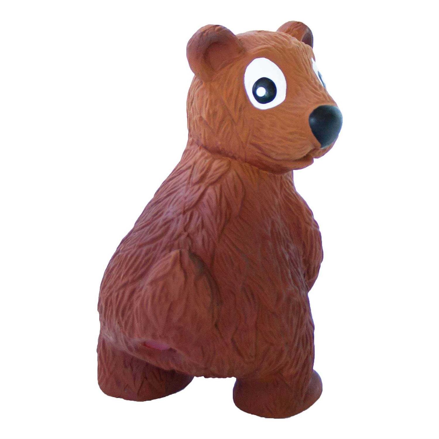 Outward Hound Tootiez Bear Grunting Dog Toy - Healthber