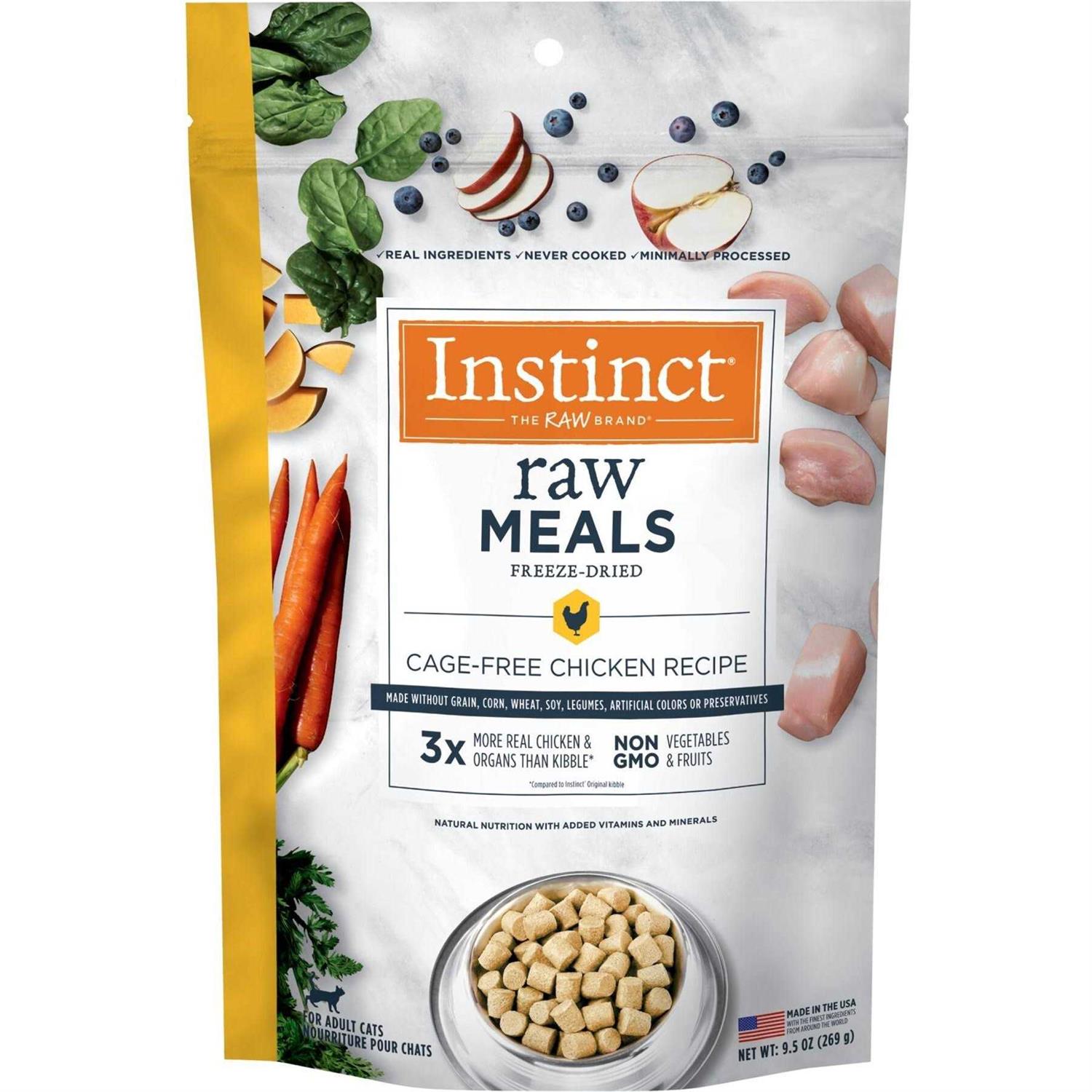 Instinct Freeze Dried Raw Meals Grain Free Recipe Dog Food - Healthber