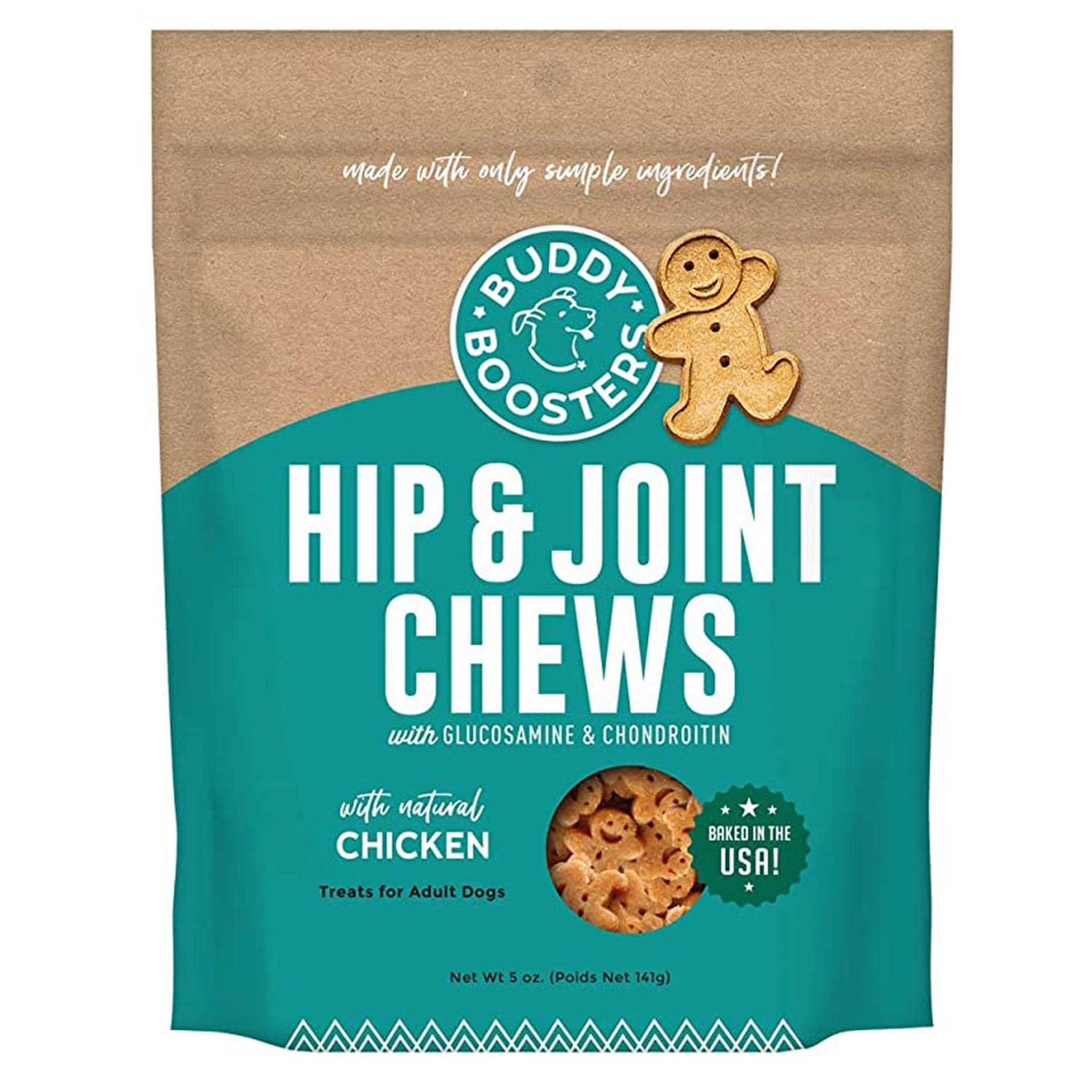 Buddy Biscuits Chicken Hip & Joint Chews Dog Treats - Healthber