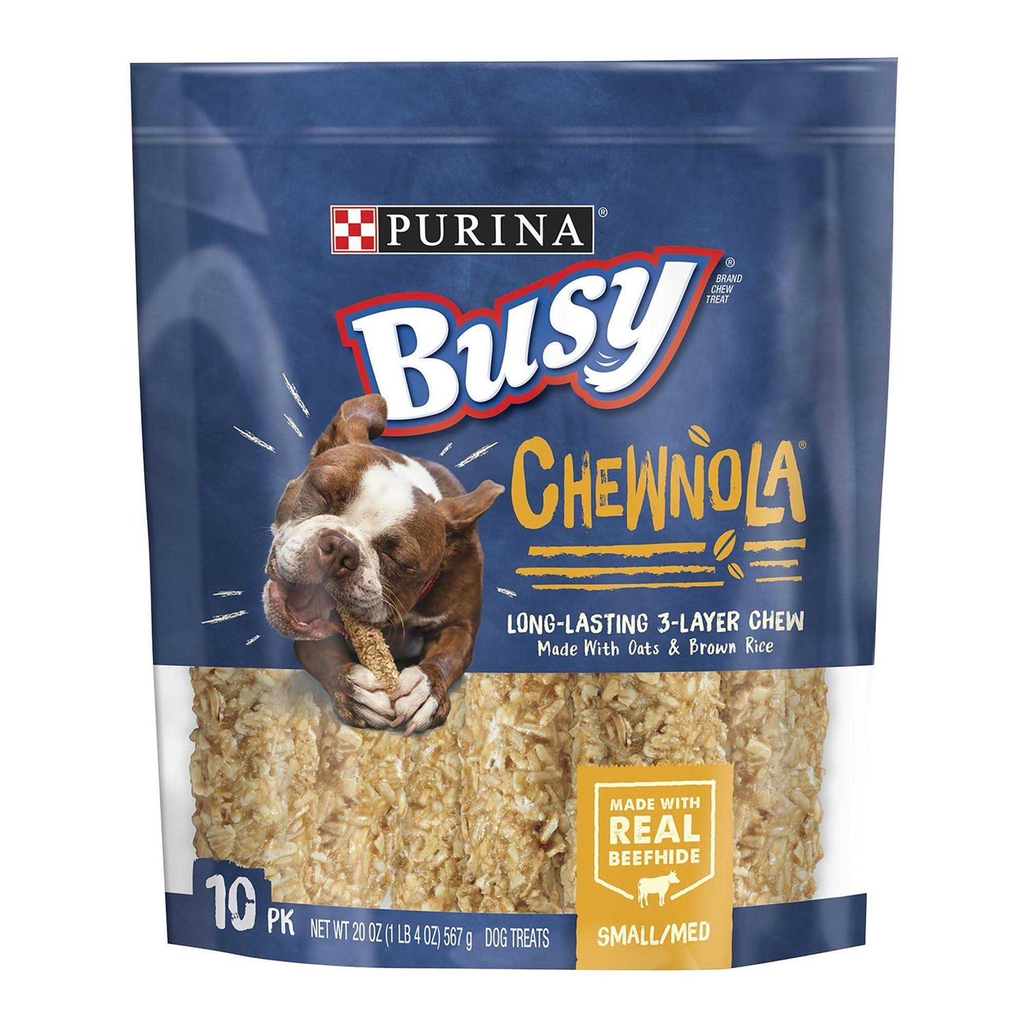 Purina Busy Chewnola Small/Medium Dog Treat - Healthber