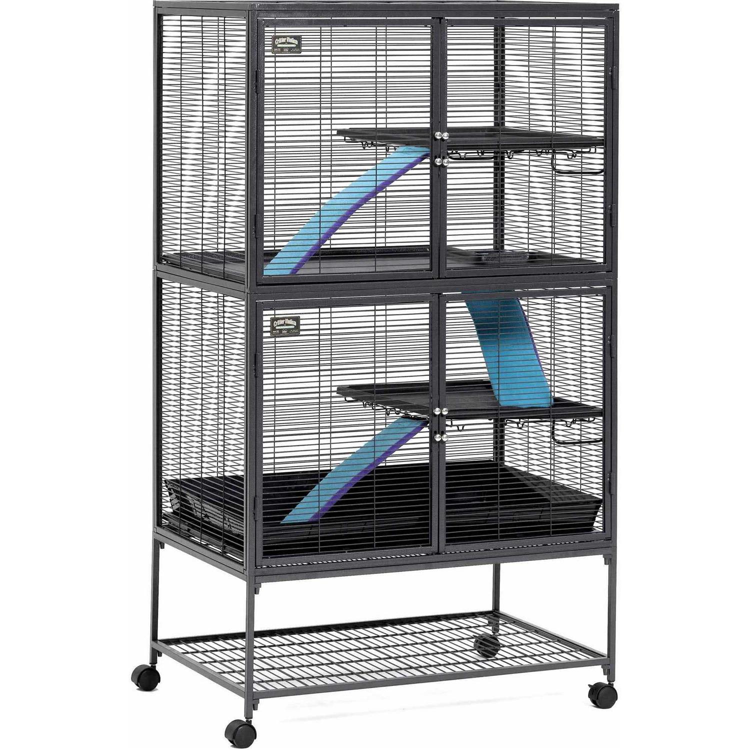 Midwest Critter Nation Double Unit Small Animal Cage - Healthber