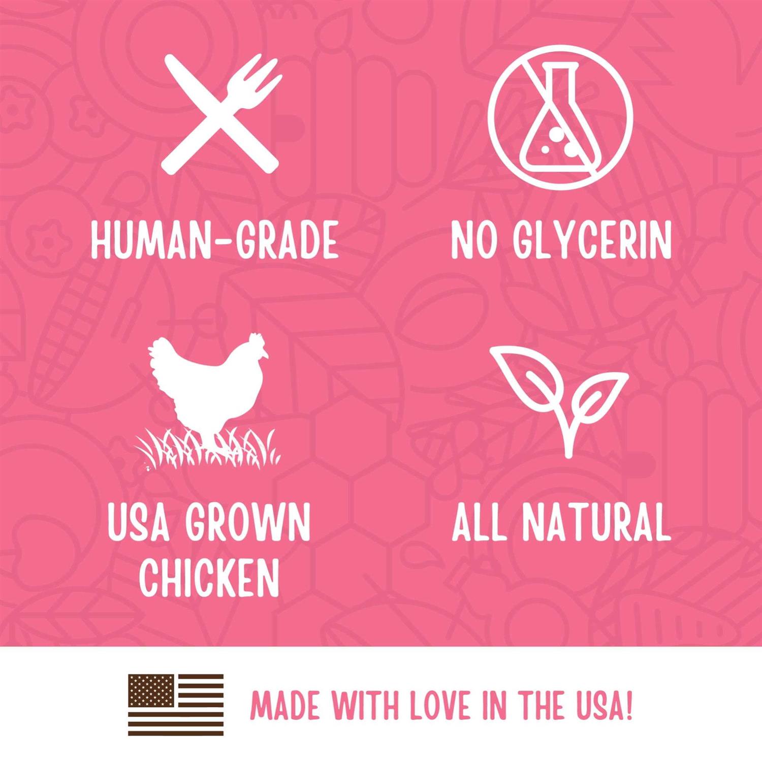 Full Moon Chicken Strips Dog Treats - Healthber