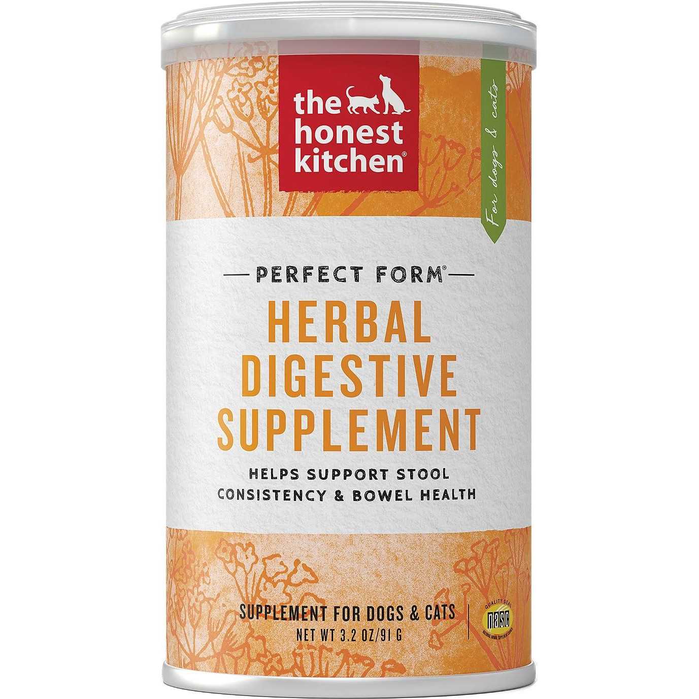 The Honest Kitchen Perfect Form Herbal Digestive Supplement - Healthber
