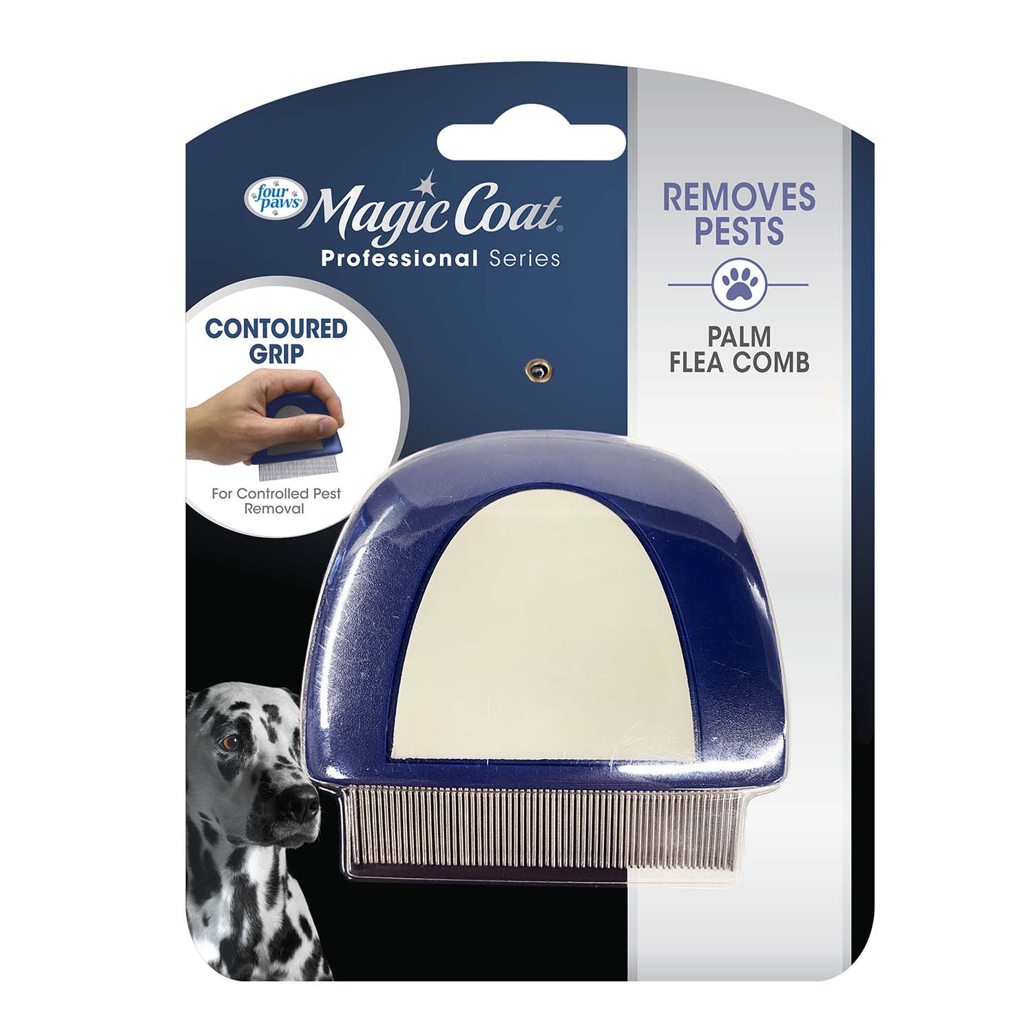Magic Coat Professional Series Palm Flea Comb - Healthber